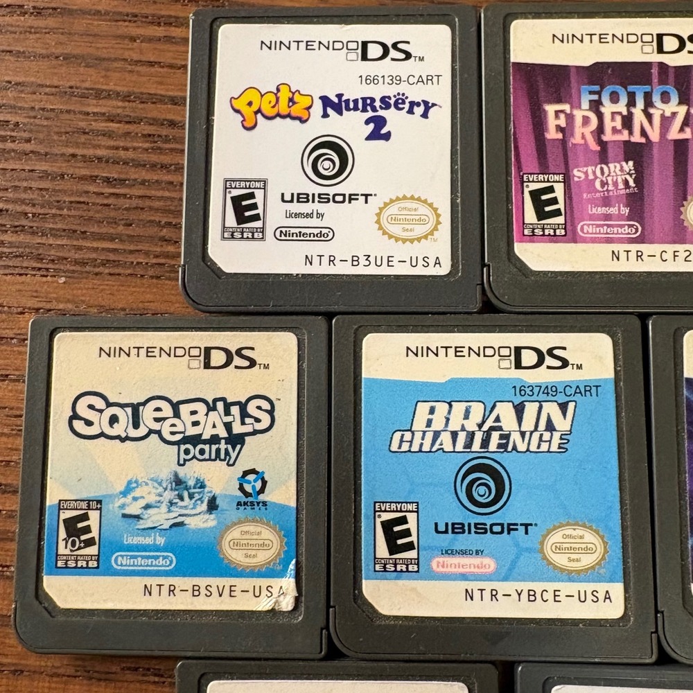 Nintendo DS Game Lot‎ 16 Games Bundle Mixed Genres Kids Family Good Condition - Picture 2 of 7